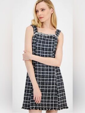 NWT Tahari ASL Dress with Rhinestones